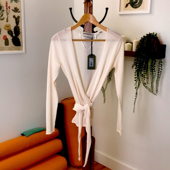 Nwt All Saints Lonia Wrap Cardigan 